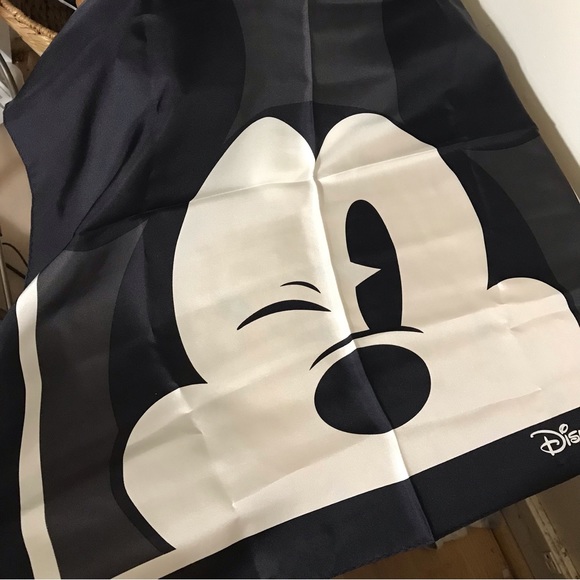 Disney X Coach Mickey Mouse Silk Bandana - Picture 6 of 7